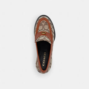 Natalie Loafer In Signature Textile Jacquard