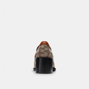 Natalie Loafer In Signature Textile Jacquard