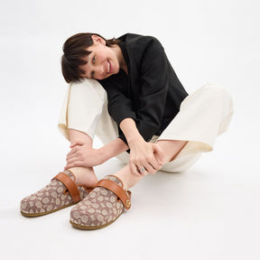Blake Clog In Signature Textile Jacquard