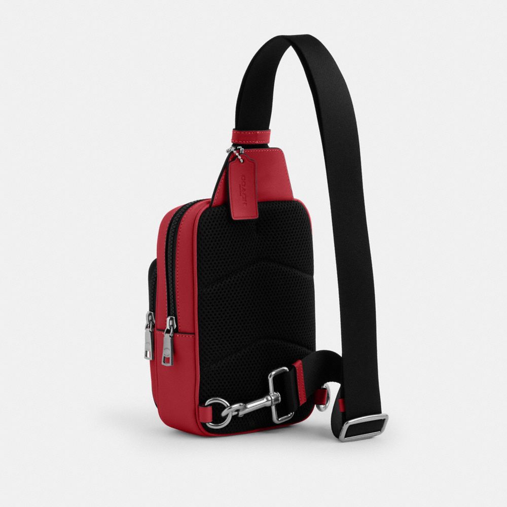 Racer Sling Pack In Loved Signature Denim