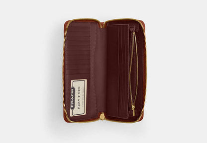 Essential Continental Wallet In Signature Canvas