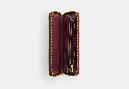Essential Continental Wallet In Signature Canvas