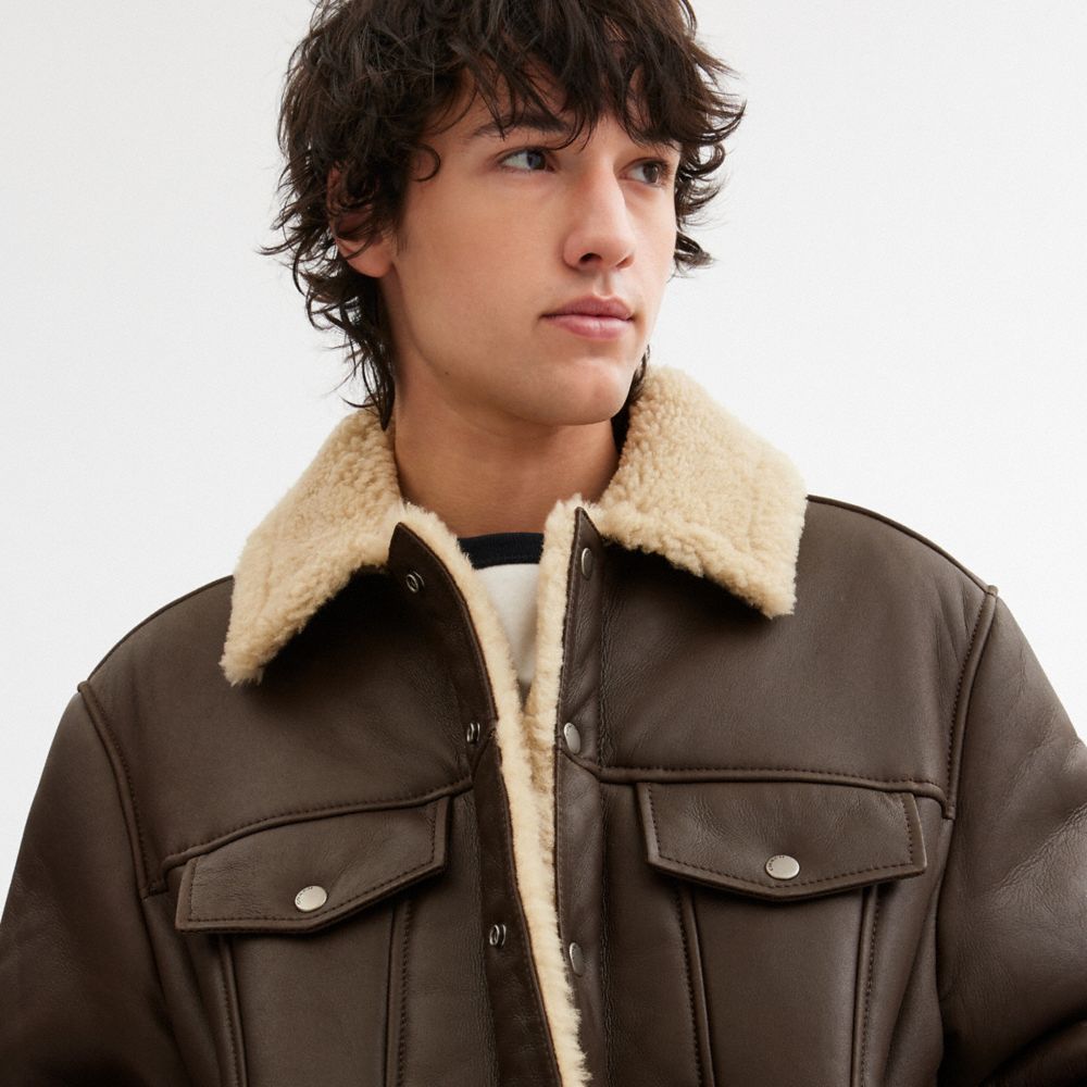 Shearling Trucker Jacket