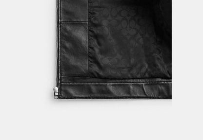 Heritage C Lightweight Leather Jacket