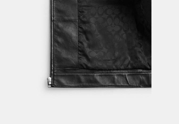 Heritage C Lightweight Leather Jacket