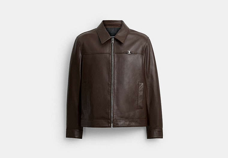 Heritage C Lightweight Leather Jacket