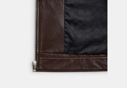 Heritage C Lightweight Leather Jacket