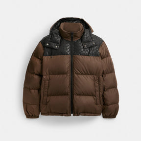 Down Puffer Jacket In Recycled Polyester