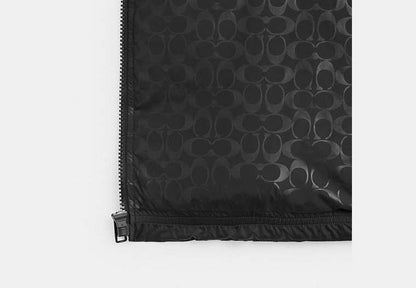 Down Puffer Vest In Recycled Polyester