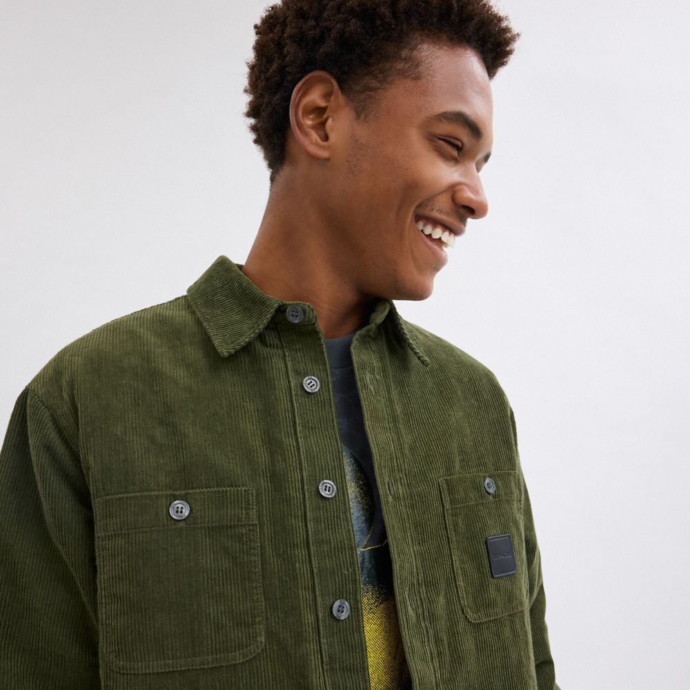 Corduroy Shirt Jacket
