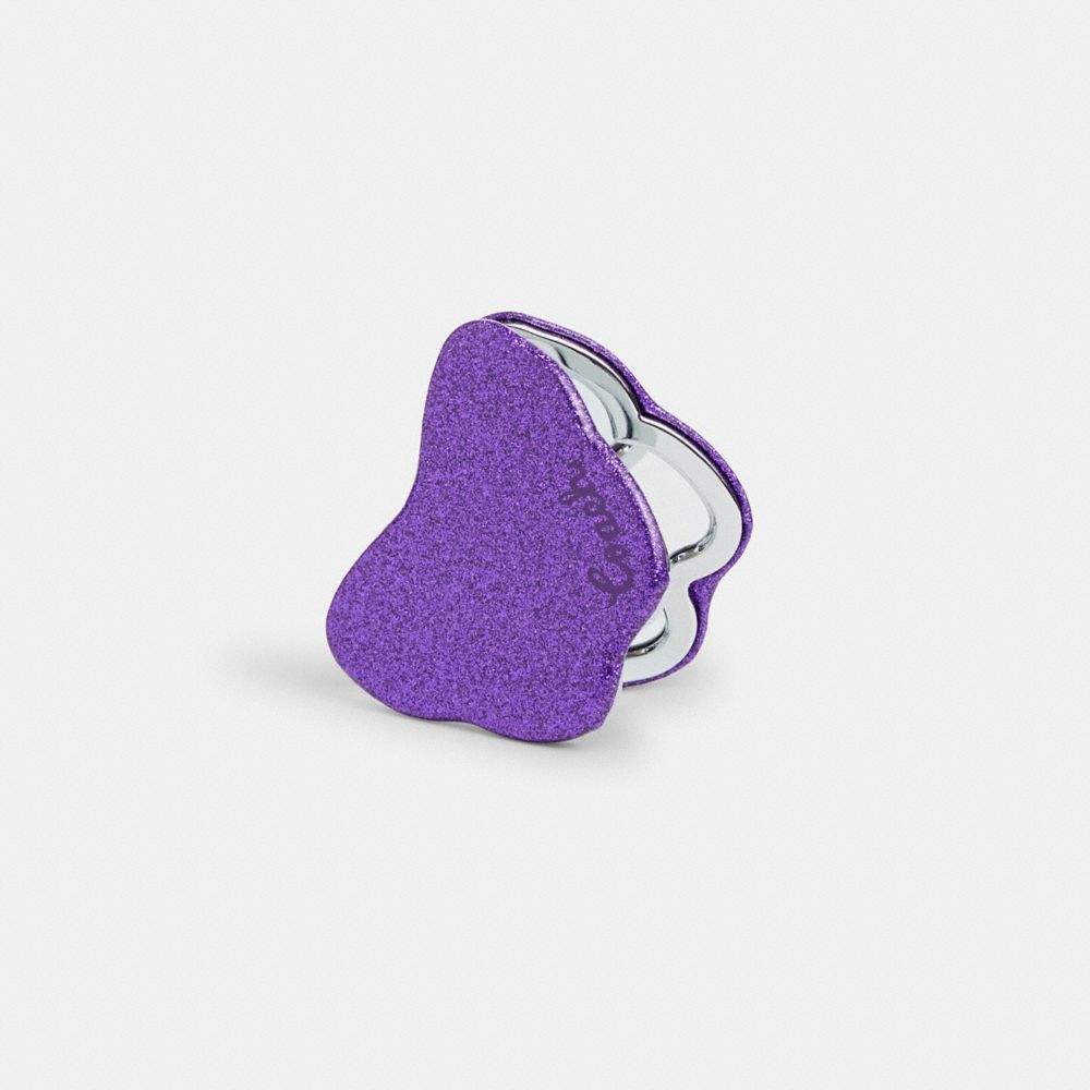 Glitter Butterfly Compact Mirror