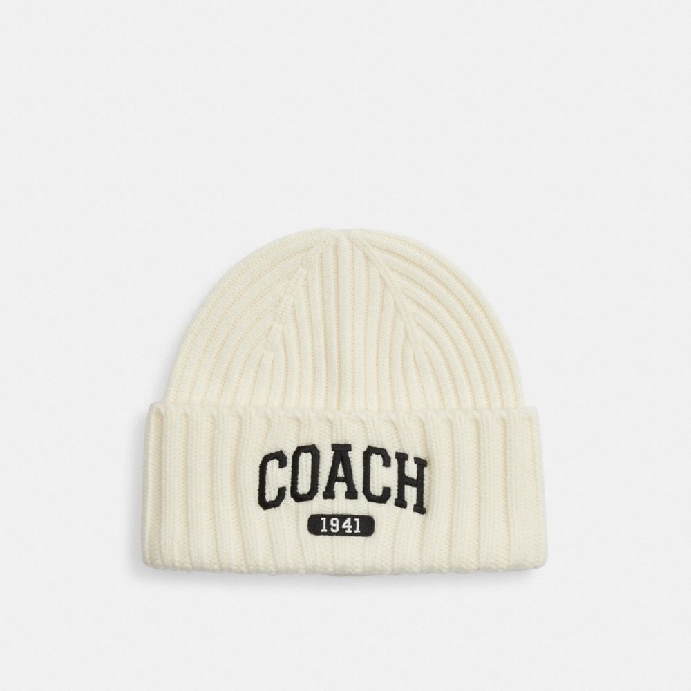Coach 1941 Embroidered Knit Beanie