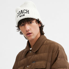 Coach 1941 Embroidered Knit Beanie