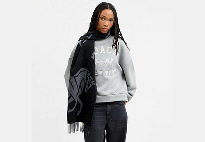 Horse And Carriage Cashmere Muffler