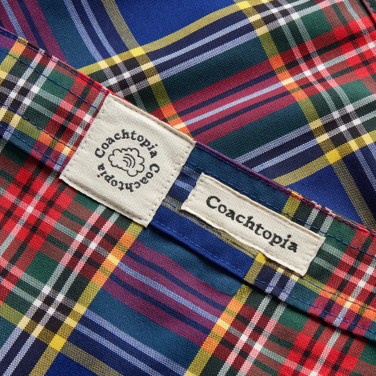 Coachtopia Loop Mini Skirt With Plaid Pattern