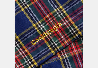 Coachtopia Loop Mini Skirt With Plaid Pattern