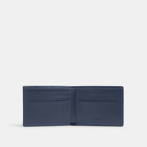 Slim Billfold Wallet In Signature Canvas Jacquard