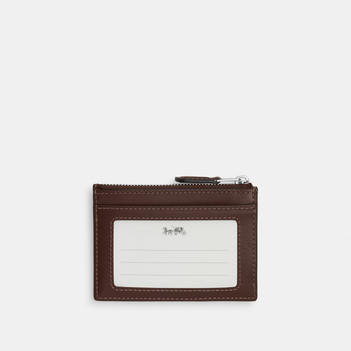 Mini Skinny Id Case In Signature Jacquard