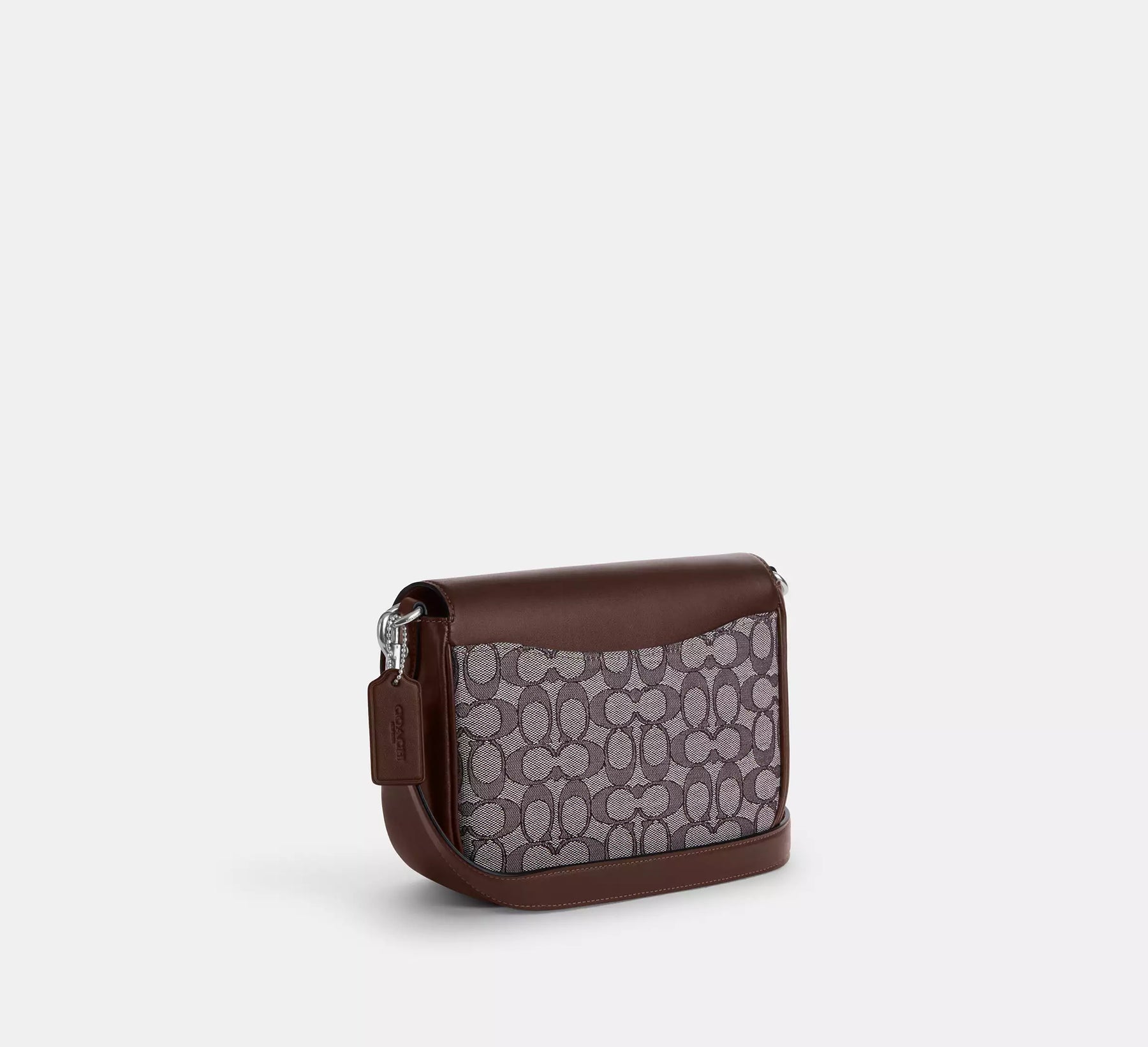 Amelia Saddle Bag In Signature Jacquard