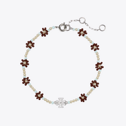 Curiosity Beaded Flower Bracelet