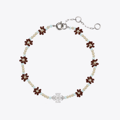 Curiosity Beaded Flower Bracelet