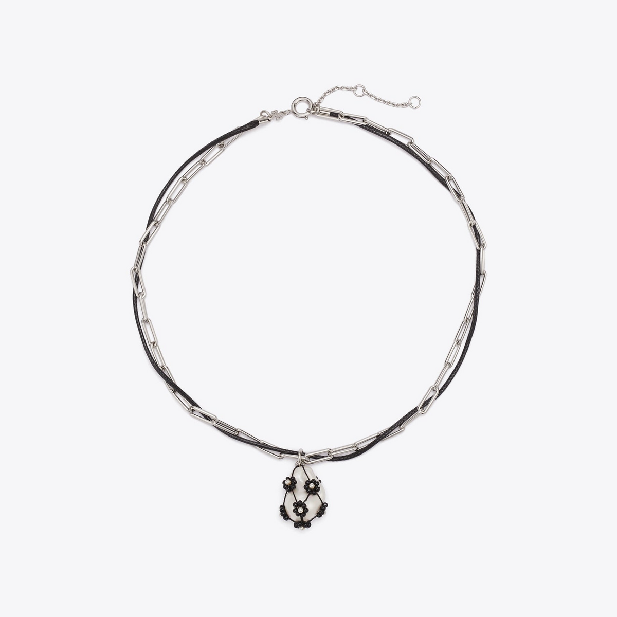 Curiosity Double-Strand Pearl Pendant