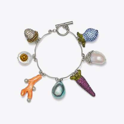Curiosity Vegetable Charm Bracelet