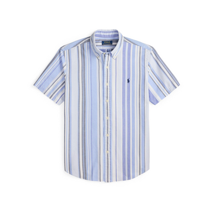 Custom Fit Striped Oxford Shirt