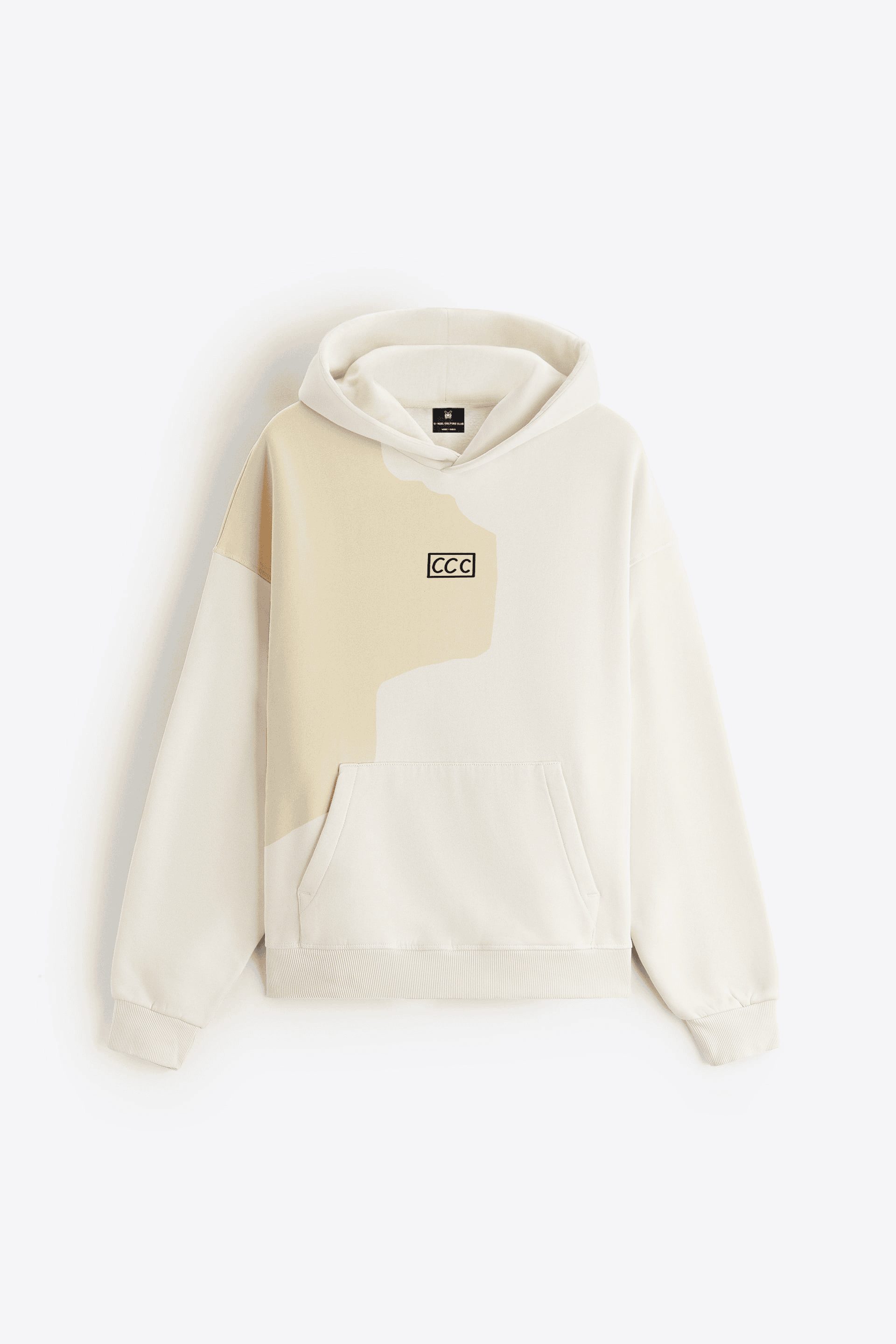Two Faced Hoodie (Cream)