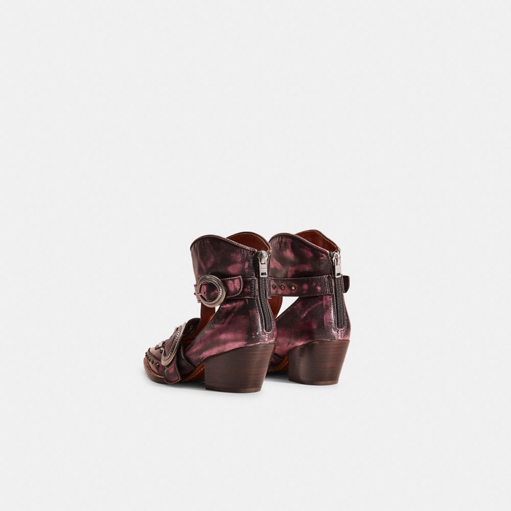 Restored Cut Out Western Creeper Bootie