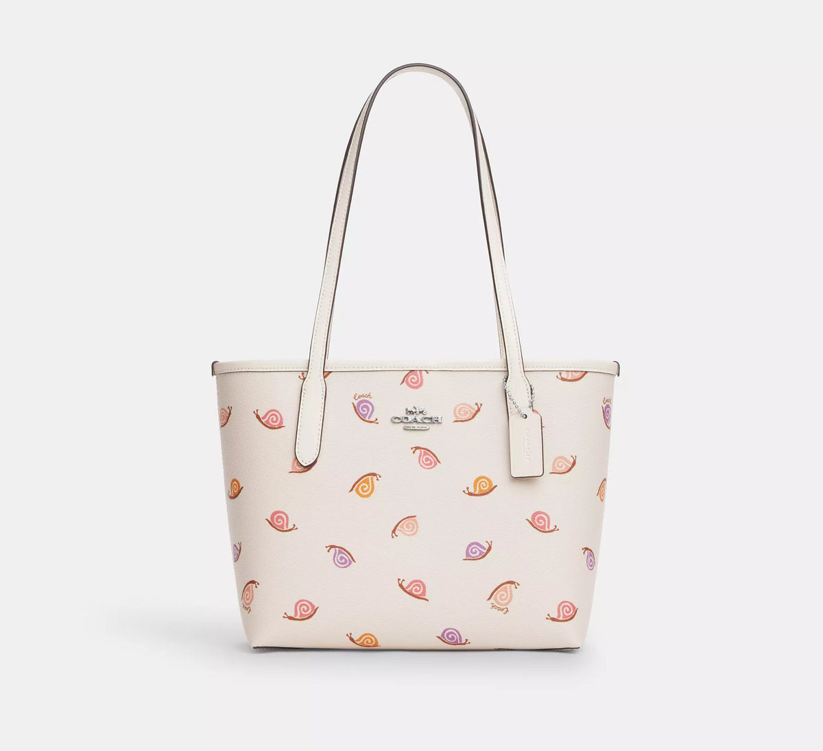 Coach Small City Tote With With Snail Print - Bags | Shop From The Mirage