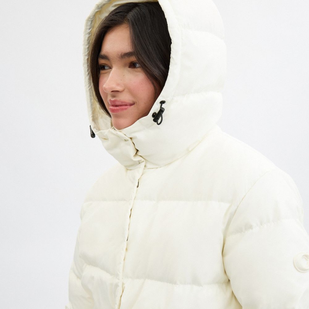 Mid Puffer In Recycled Polyester