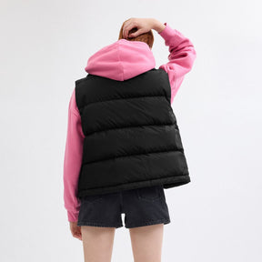 Puffer Vest In Recycled Polyester
