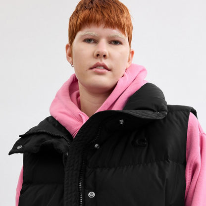 Puffer Vest In Recycled Polyester