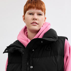 Puffer Vest In Recycled Polyester