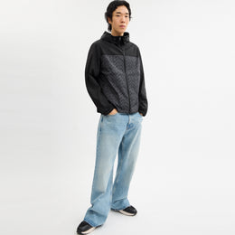 Signature Full Zip Windbreaker In Recycled Polyester