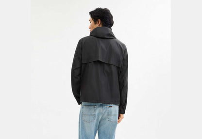 Signature Full Zip Windbreaker In Recycled Polyester