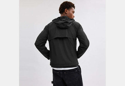 Signature Full Zip Windbreaker In Recycled Polyester