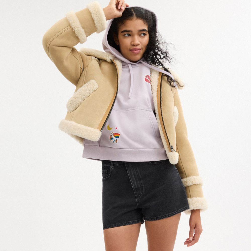 Short Shearling Jacket