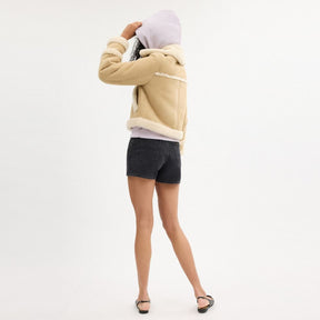 Short Shearling Jacket