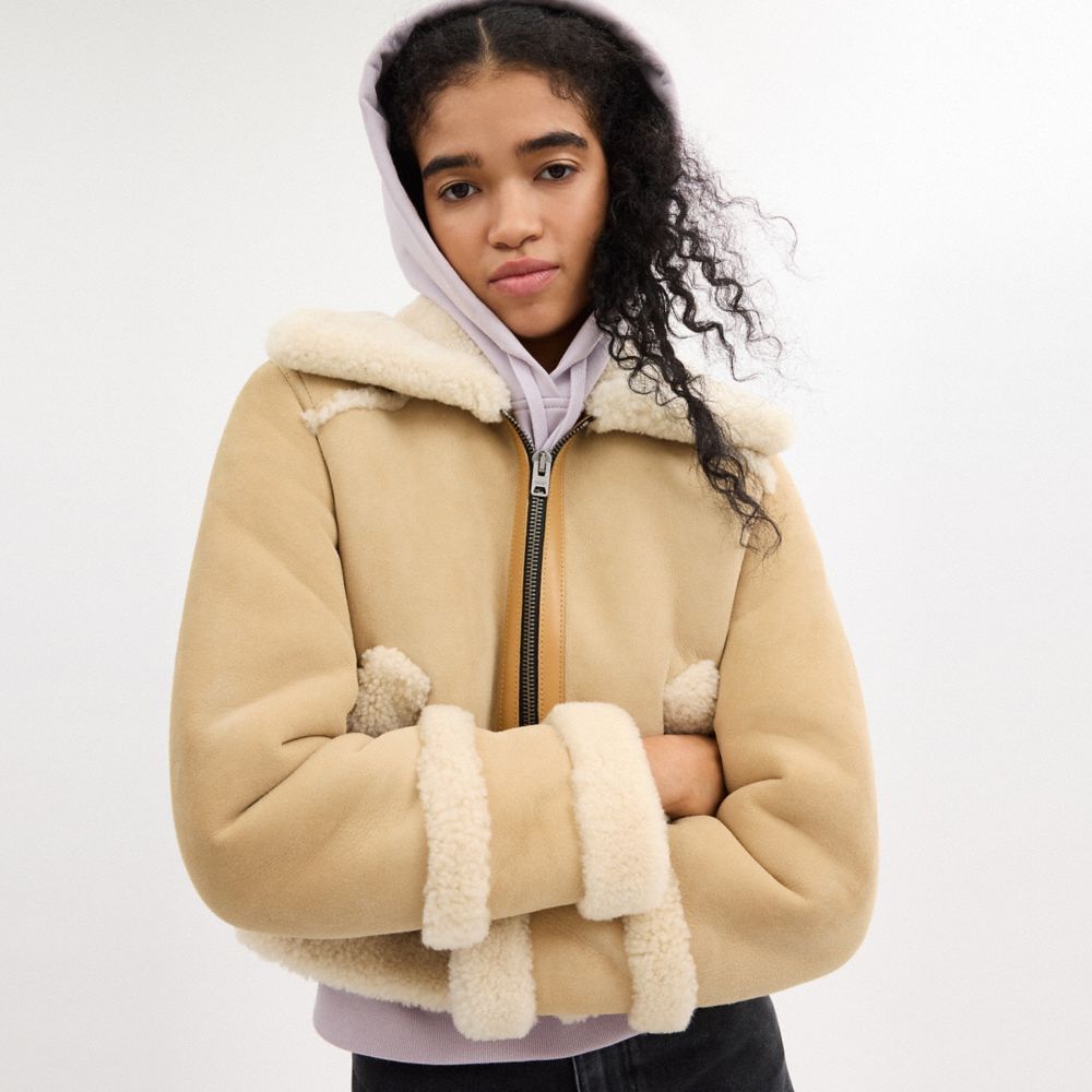 Short Shearling Jacket