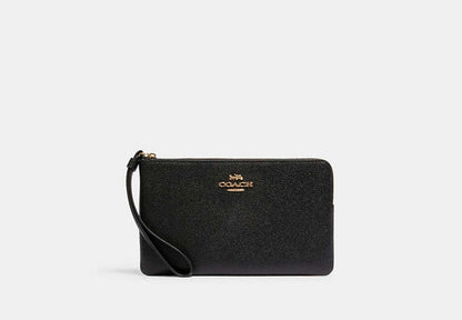 Large Corner Zip Wristlet