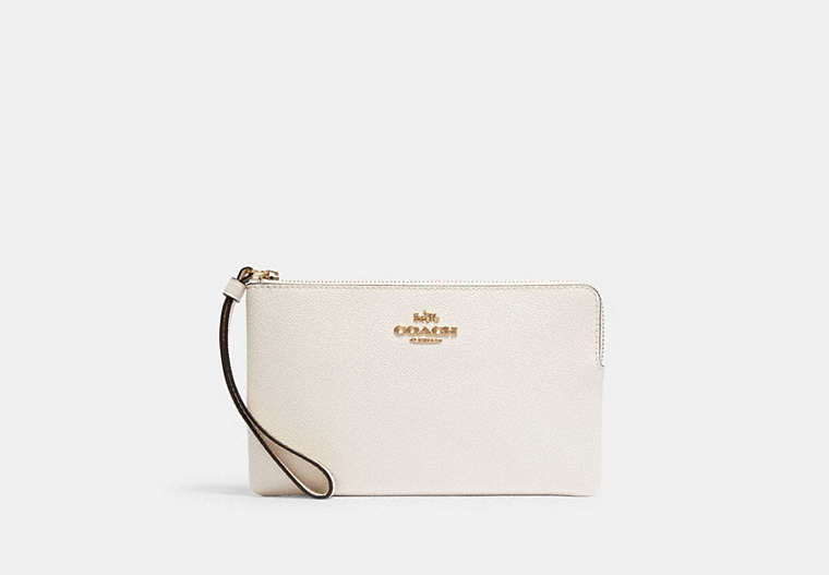 Large Corner Zip Wristlet