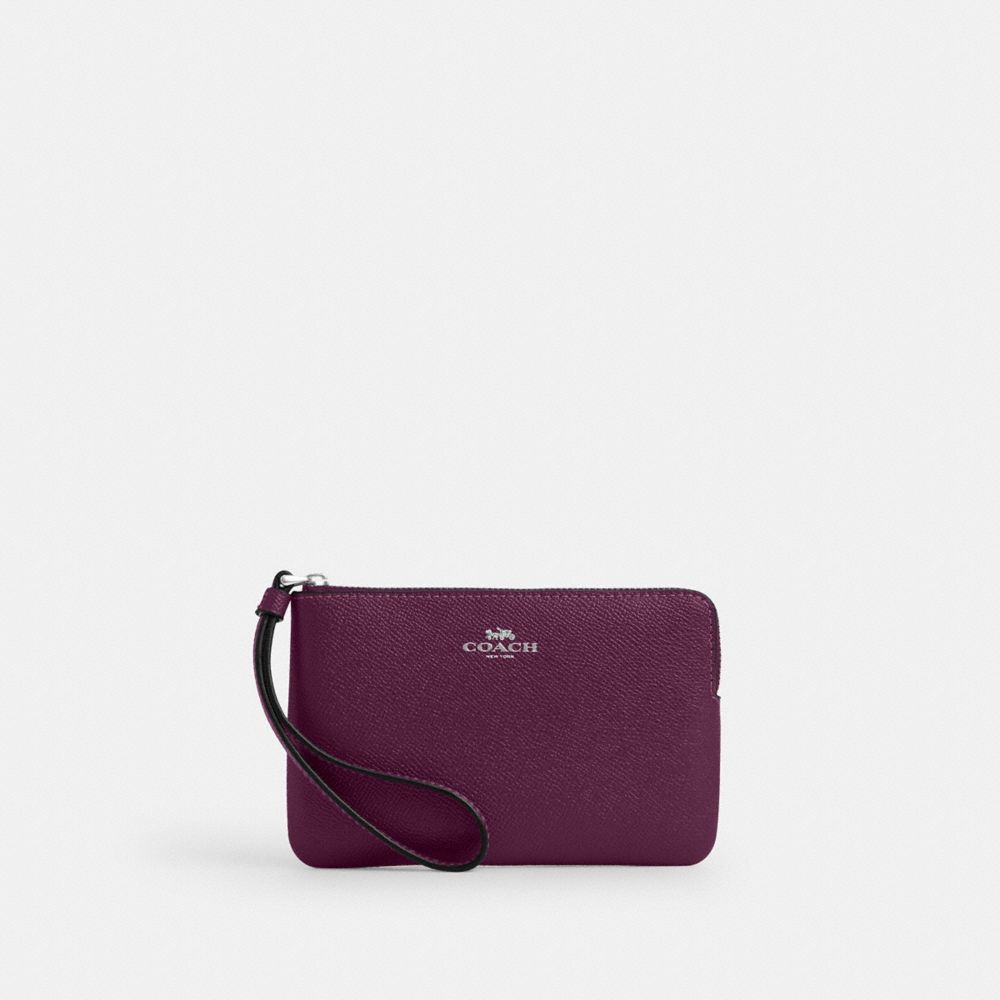 Corner Zip Wristlet