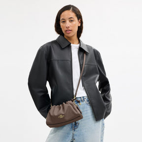 Faye Shoulder Bag With Ruching