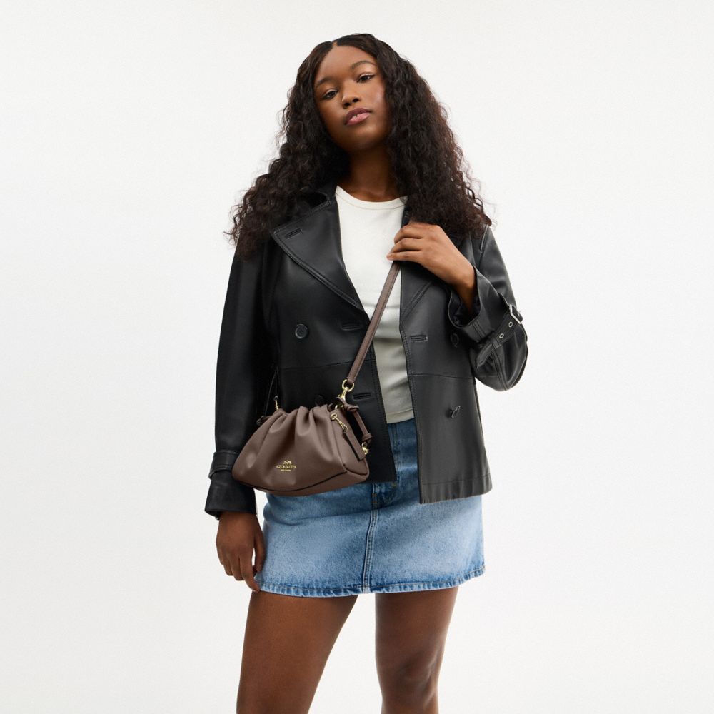 Faye Shoulder Bag With Ruching