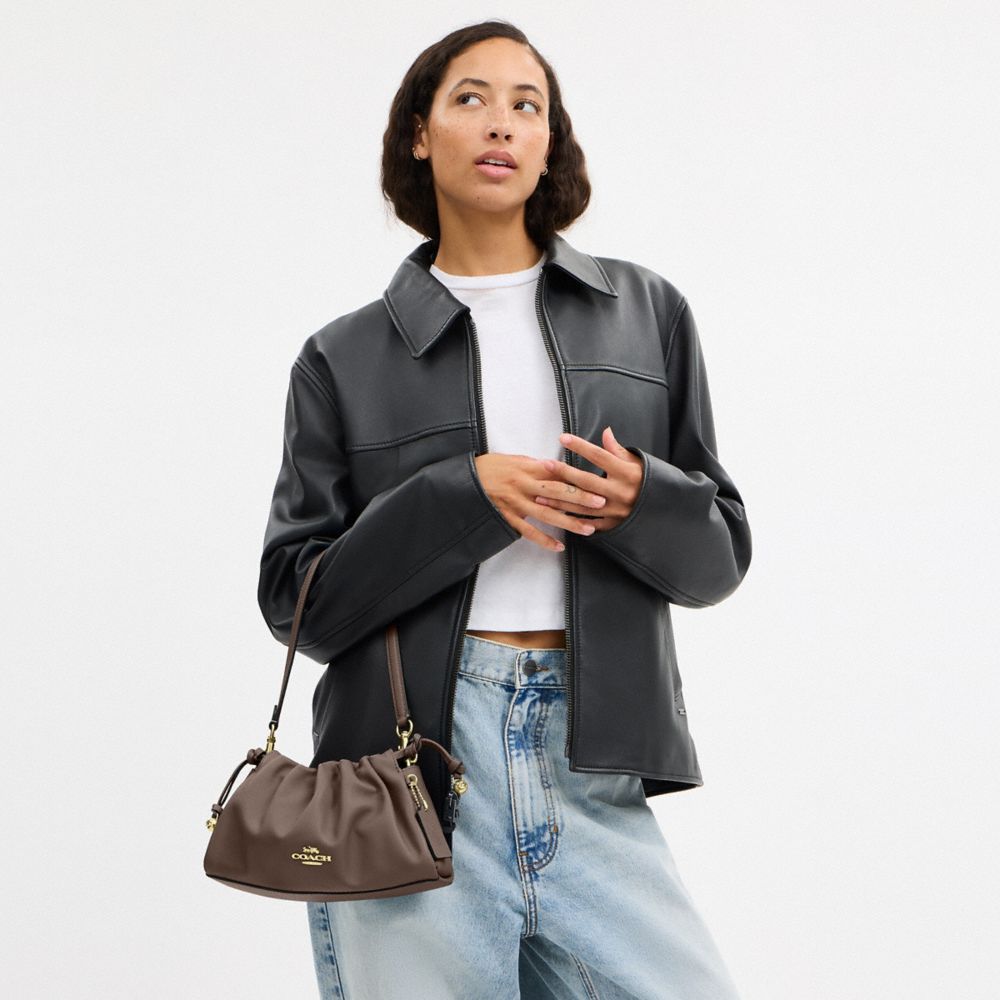 Faye Shoulder Bag With Ruching