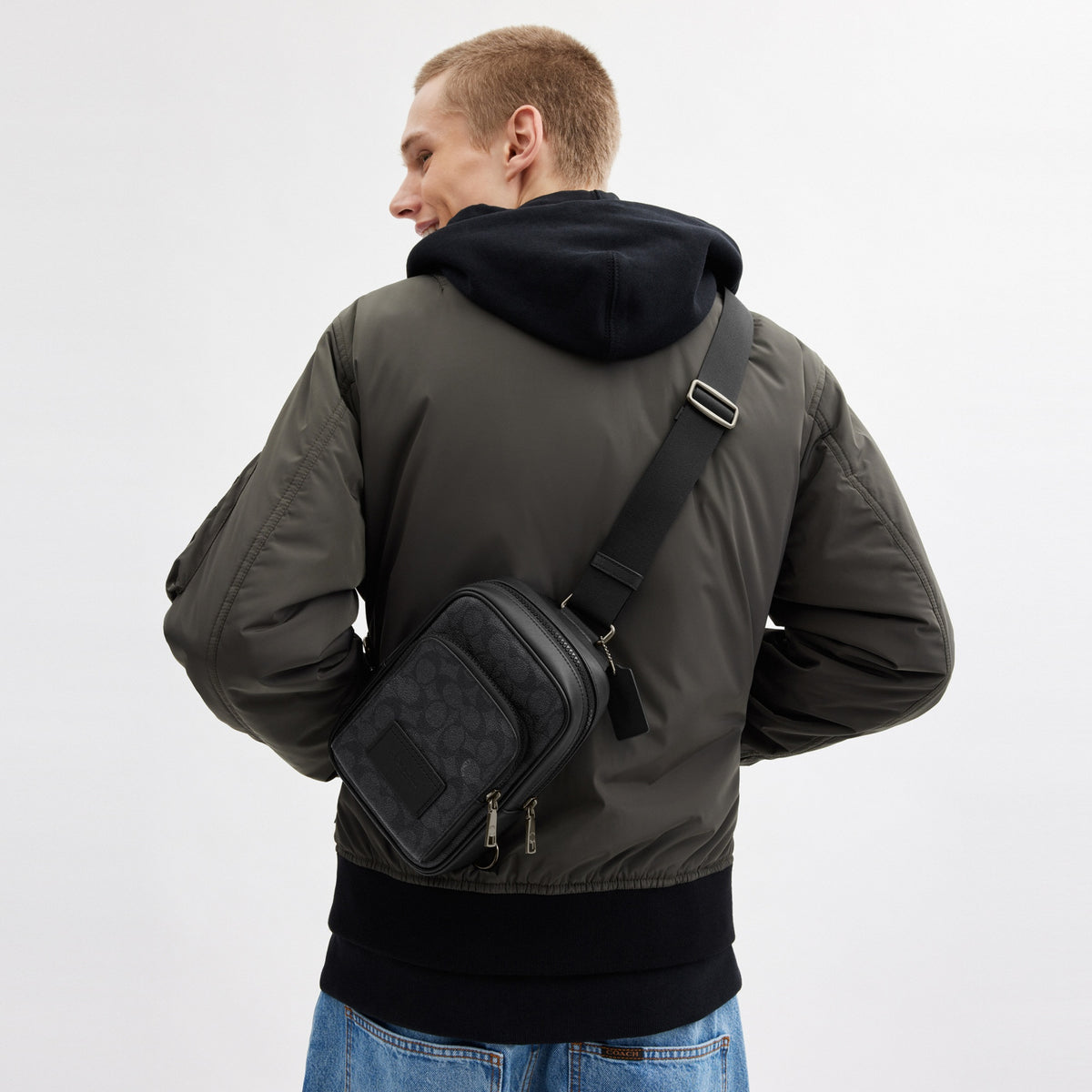 Racer Sling Pack In Signature Canvas