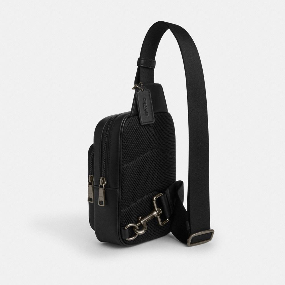 Racer Sling Pack In Loved Signature Denim