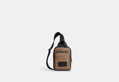 Racer Sling Pack In Signature Canvas